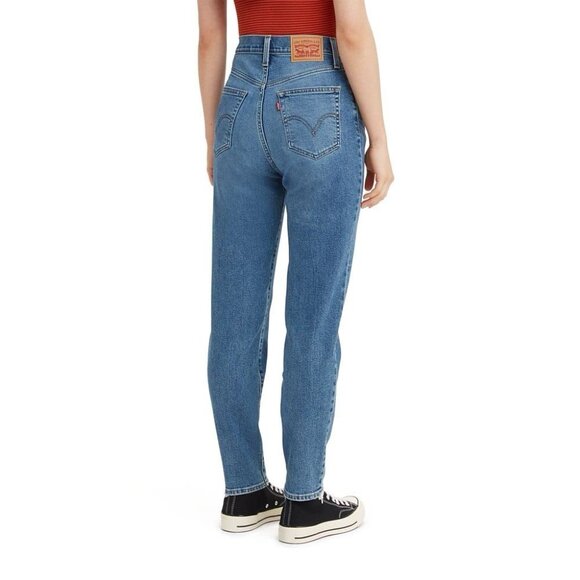 Levi's High Waisted Mom Jeans Womens 30 Blue Vintage Inspired 80s 90s Classic - Picture 11 of 11